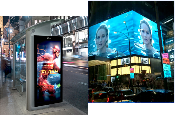 LCD and LED Display Screen